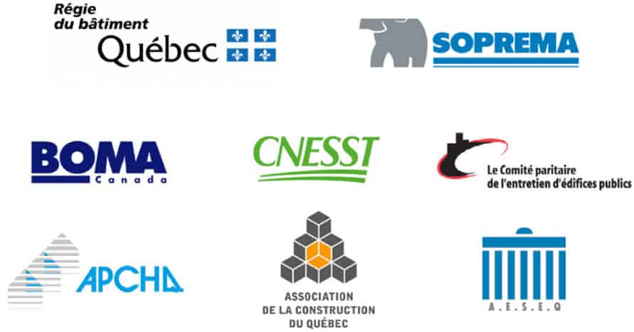 Logos affiliations quebec